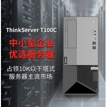 联想ThinkServer T100C塔式服务器I7-10700/8G/512ssd