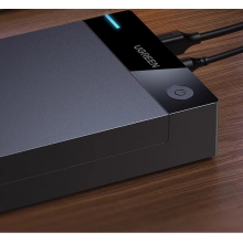 绿联USB3.0移动硬盘盒2.5 3.5英寸Type-C SATA串口台式笔记本固态机械SSD外置盒 Type-C3.0款【5Gbps】