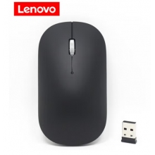 联想（Lenovo）Cool Black 无线鼠标轻音鼠标 Air Handle轻音无线鼠标酷黑便携办公鼠标