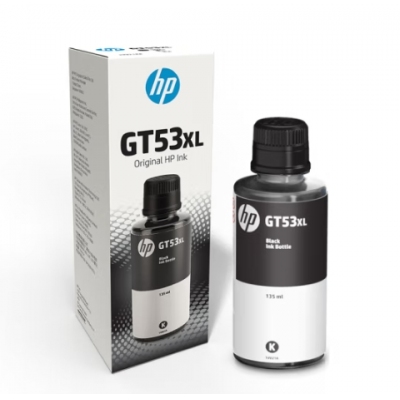  惠普（HP）GT51/53原装黑色墨水 适用hp tank310/410/5810/5820/418/411/419/518/519打印机 135ml