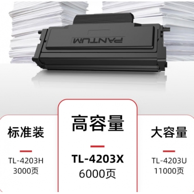 奔图（PANTUM）TL-4203X 奔图打印机原装粉盒 适用BM4203DW/BM4243ADW/D1/D1 pro打印机墨盒墨粉 碳粉盒 6000页高容版
